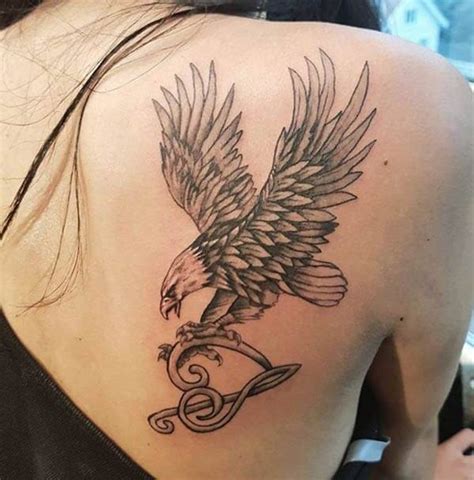 eagle tattoos for woman